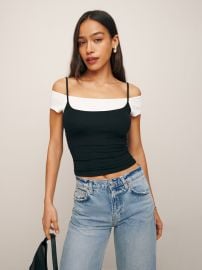 Poppie Knit Top at Reformation